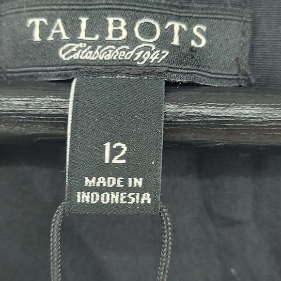 Talbots Fit and Flare Midi Pleated Dress  Size 12 - Picture 4 of 7